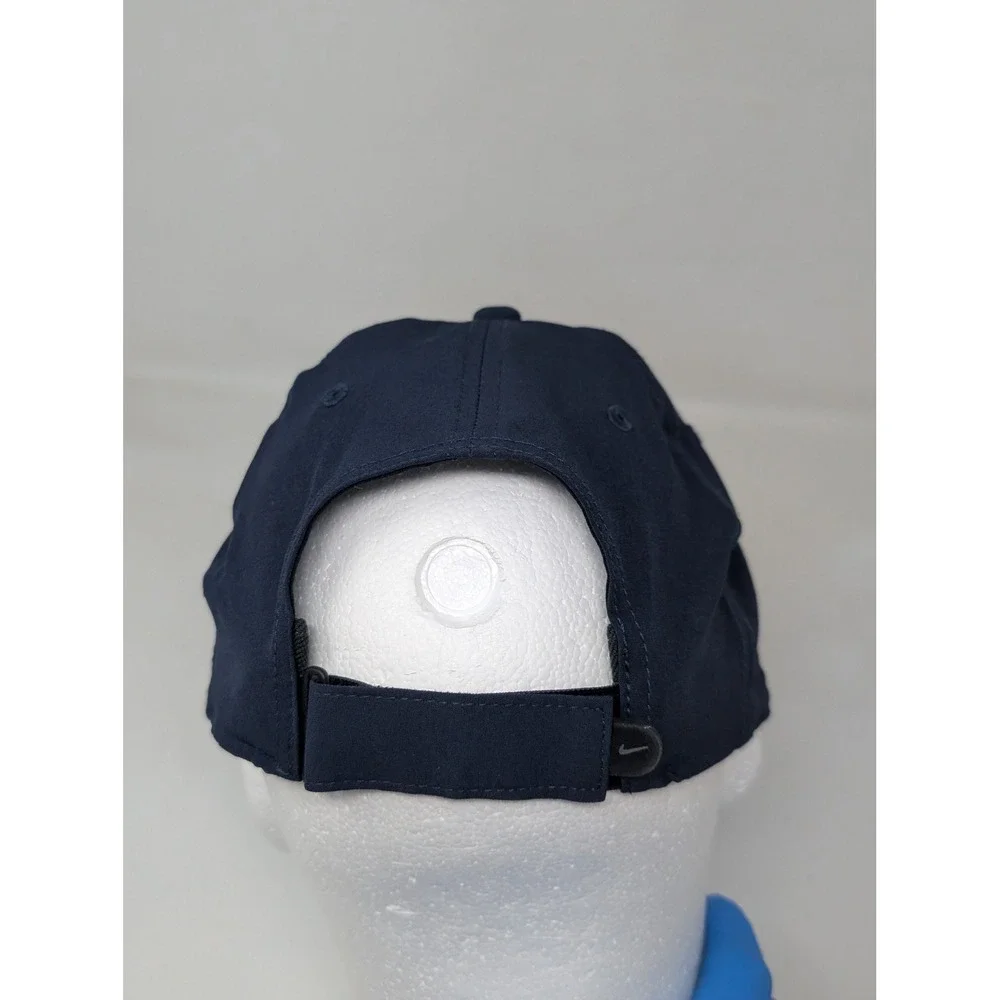AWS Amazon Web Services Nike Dri-Fit Legacy 91‎ White Golf Hat Cap Navy
